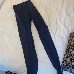 Lululemon half mesh leggings